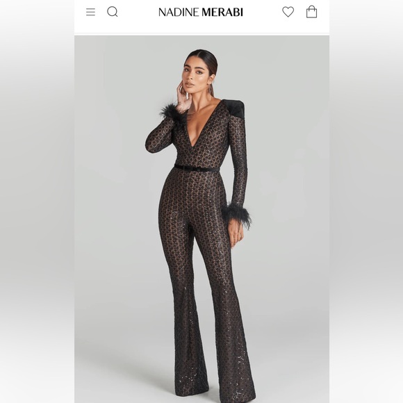 Rachel black jumpsuit NWT size L never worn - Picture 2 of 2